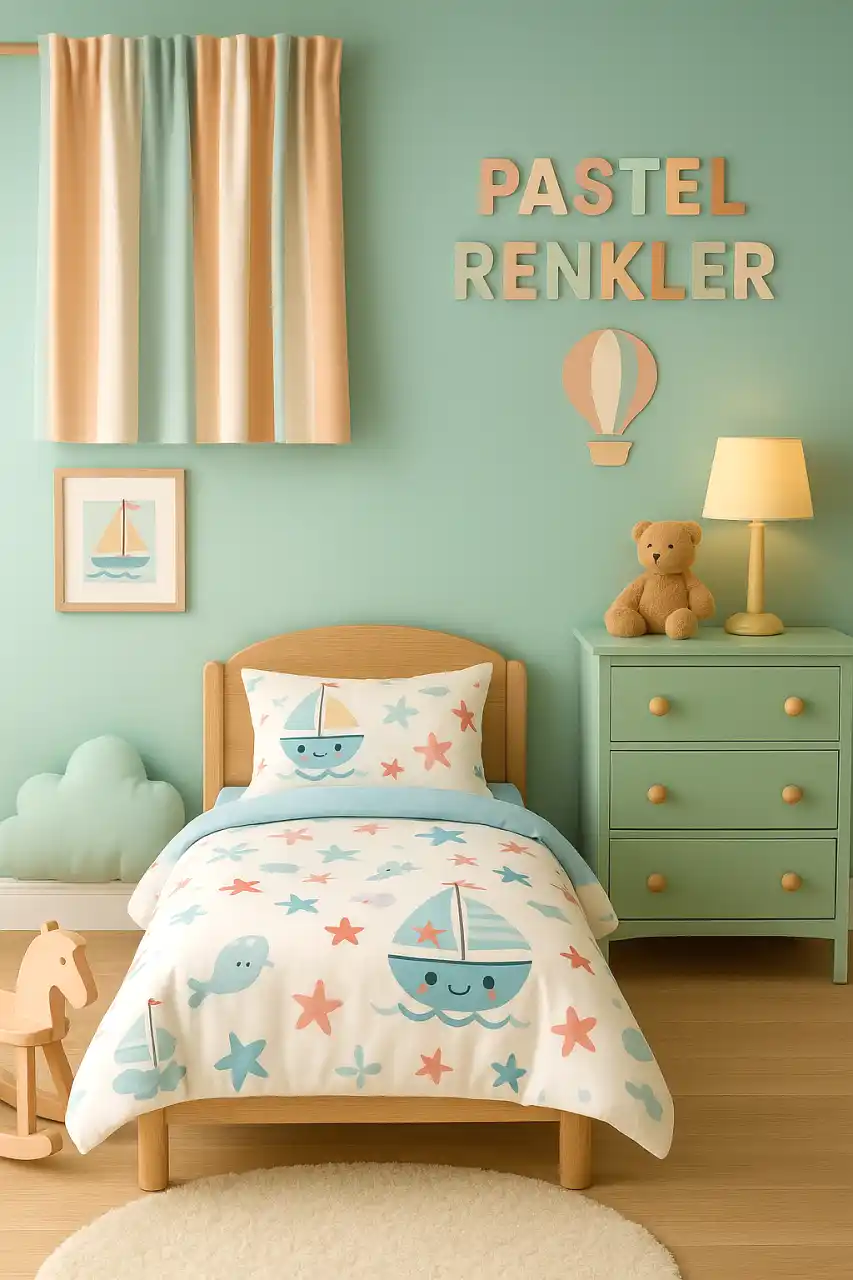 Çocuk Odasında Hangi Renkler Kullanılmalı?