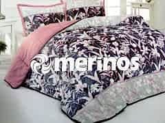 Merinos Yorgan Comforter Set 220X240 Çiğdem Gülkurusu