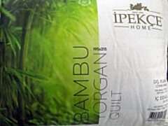 İpekçe Çift Kişilik Bambu Yorgan 195x215  Doğal