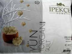 İpekçe Tek Kişilik yün Yorgan 155x215 %100 Doğal