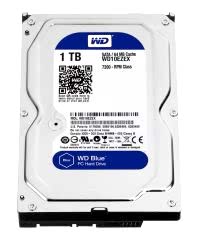 WD Caviar Blue 3.5'' SATA 3 1TB 7200rpm 64MB