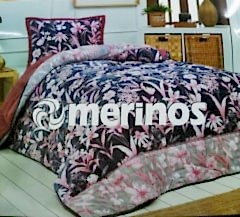 Merinos Yorgan Comforter Set 160X240 Çiğdem Gülkurusu