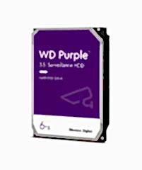 WD Purple 7X24 3,5' 6TB 64MB SATA