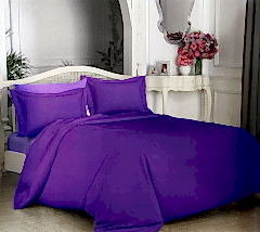 PamukSaten Nevresim Takımı Eflatun