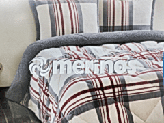 Merinos Yorgan Comforter Set 160X240 Wera Kırmızı
