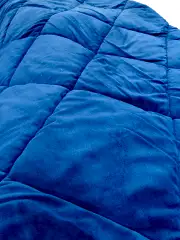 Merinos Yorgan Comforter Set 220X240 Düz Mavi