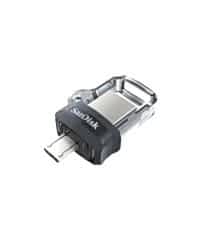 SanDisk Ultra Dual Drive m3.0 256GB Grey & Silver