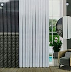 Odesa Pano Fon Perde 1 takım Siyah