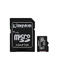 Kingston 128GB microSDXC Canvas Select Plus 100R A1 C10 Card + Adapter
