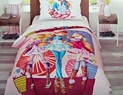 Taç Disney Winx Flowers Tek Kişilik Nevresim Takımı