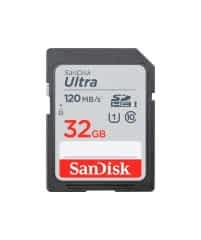 SanDisk Ultra 32GB SDHC Memory Card 120MB/s
