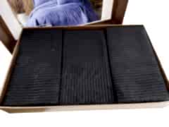 Çapa Allegra Çift Kişilik Yatak Örtüsü Siyah