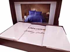 Çapa Allegra Çift Kişilik Yatak Örtüsü Pudra