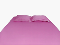 %100 Pamuksaten  Tek Kişilik Çarşaf Takımı