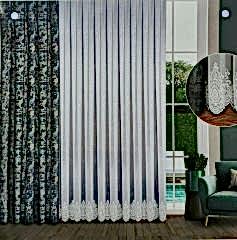 Alara Taç D3023 Fon Perde