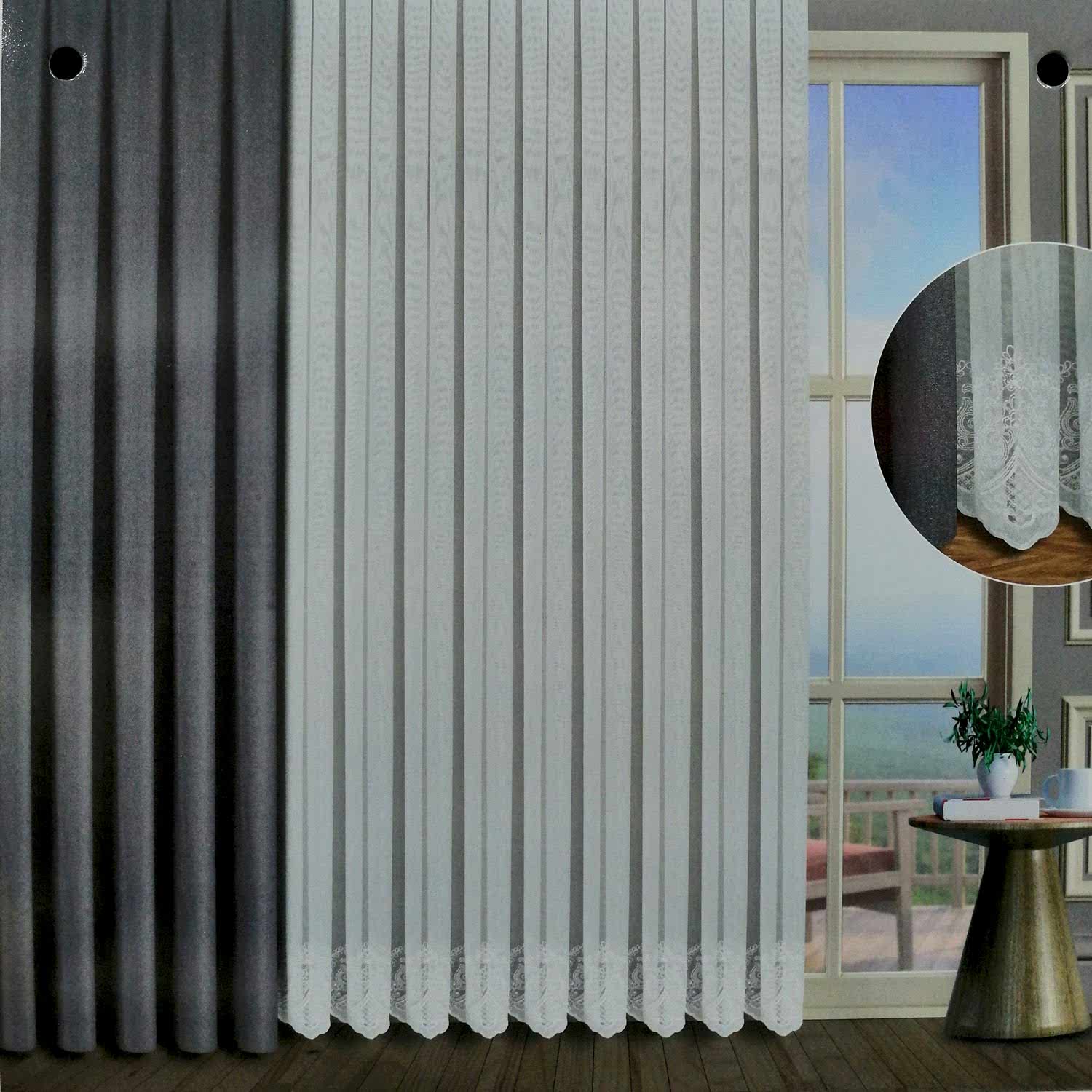 Bitay Taç BR24340 v61 Tül Perde