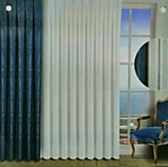 Yakamoz Taç Kds 5110 Gri Tül Perde V405