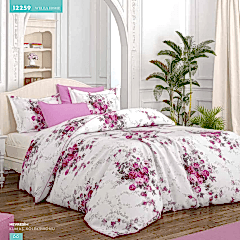 Wella Gül Bahçesi %100 Pamuk Nevresim Takımı