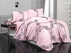 Altınbaşak %100 Pamuk Ranforce Çift Kişilik Nevresim Takımı Beoni Pembe