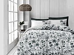 Altınbaşak %100 Pamuk Ranforce Çift Kişilik Uyku Seti Capri On Rhine