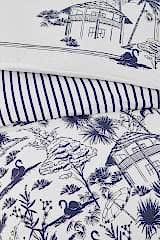 Altınbaşak %100 Pamuk Ranforce Çift Kişilik Uyku Seti Capri On Moonlit