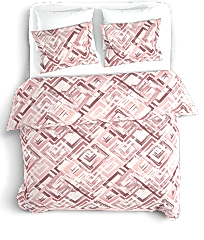 Modern Geometrik %100 Pamuk Nevresim Seti