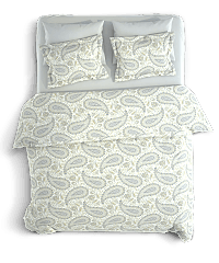 Çiçek Bahçesi: %100 Pamuk Çift Kişilik Nevresim Takımı