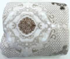 Damask Kahve Welsoft Halı Örtüsü  6 Metrekare