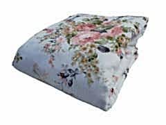 Buket Beyaz Yazlık pike Tek Kişilik 155x230