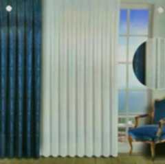 Yakamoz Taç Kds 5110 Ekru Tül Perde V401