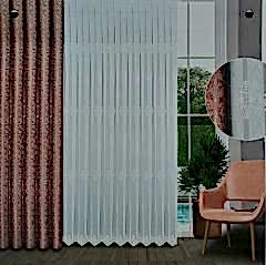 Cunda Taç Tül Perde BR24120