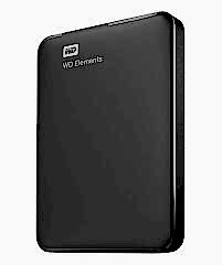 WD ELEMENTS PORTABLE 4TB BLACK 2.5' 128mb