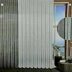 Pape Taç Vizon Tül Perde Desen TJL05-v122