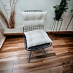 Leke Tutmaz Sandalye Minderi Seti 2 Parça