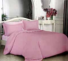 PamukSaten Nevresim Takımı Pembe